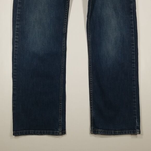 Levi’s 514 Jeans Men's Size 36/32 Slim Straight Leg 5 Pocket Denim Blue - Picture 3 of 9